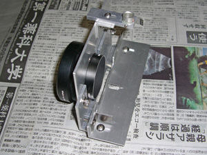 デジカメブラケットの各パーツのセット